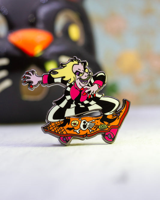 Beetlejuice Pin