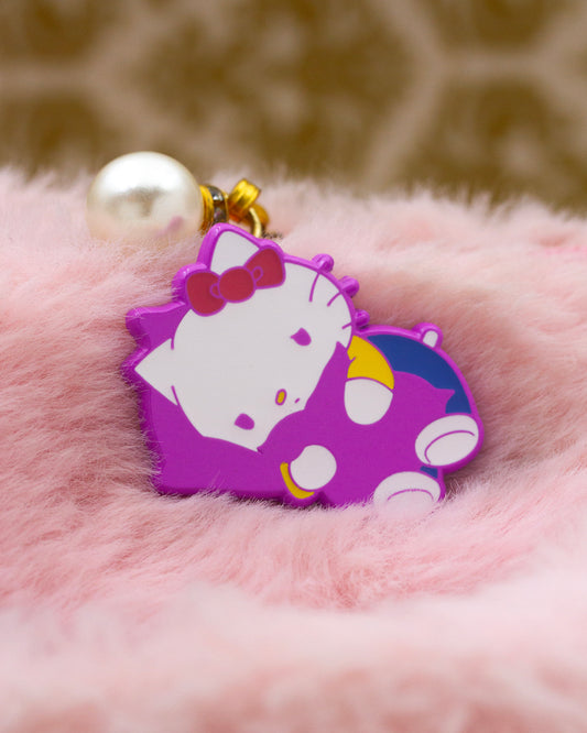 Sad Kitty Enamel PIn