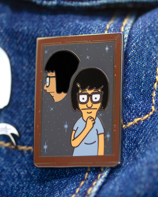 Studio Portrait Enamel Pin
