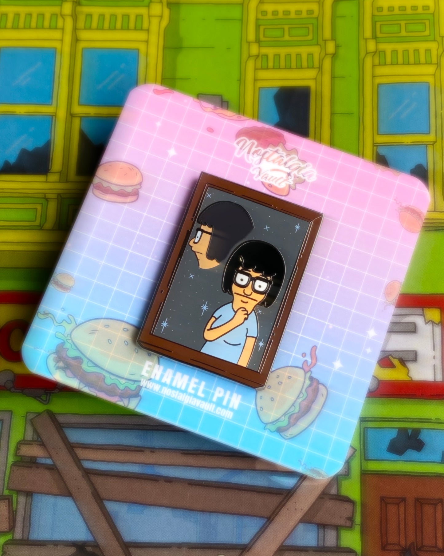 Studio Portrait Enamel Pin