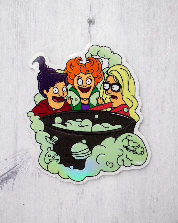 Belcher Witches Sticker