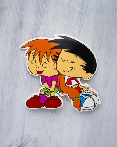 Bobby and Jackie Sticker