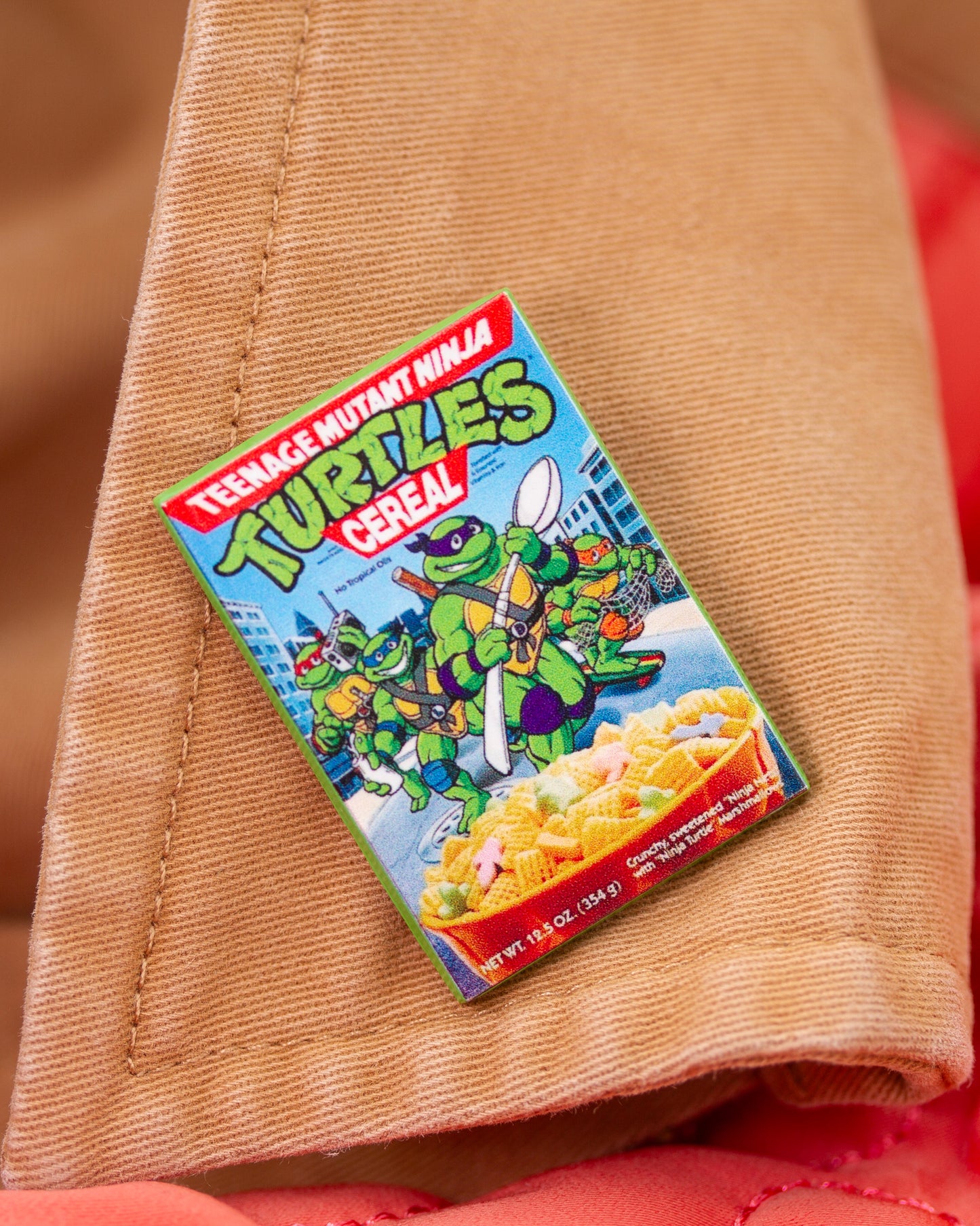 TMNT Cereal Pin