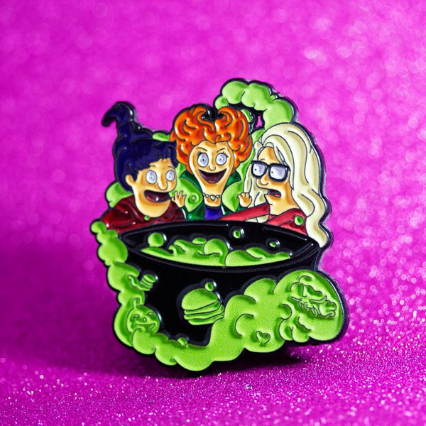 Belcher Witches Pin