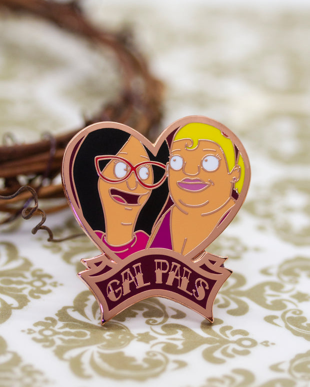 Gal Pals (The Pleasureologists) Enamel Pin