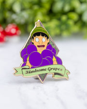 'Handsome Graspes' Halloween Enamel Pin