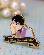 Jean Ralphio Enamel Pin