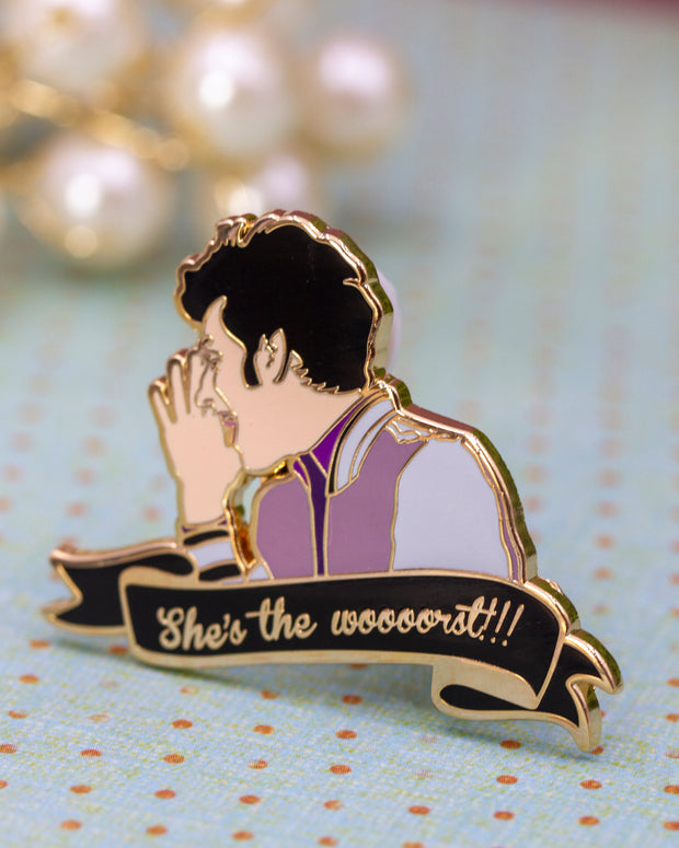 Jean Ralphio Enamel Pin