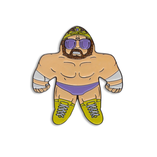 Macho King/Man Pin