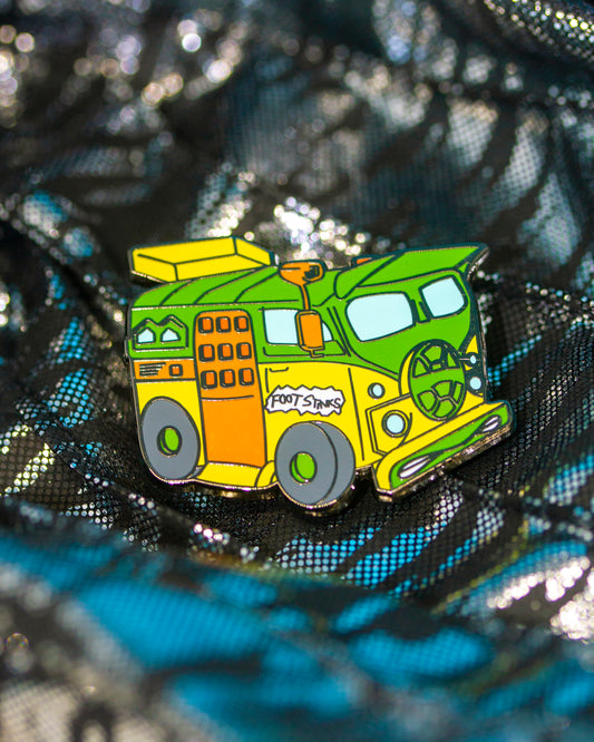 Party Wagon Pin