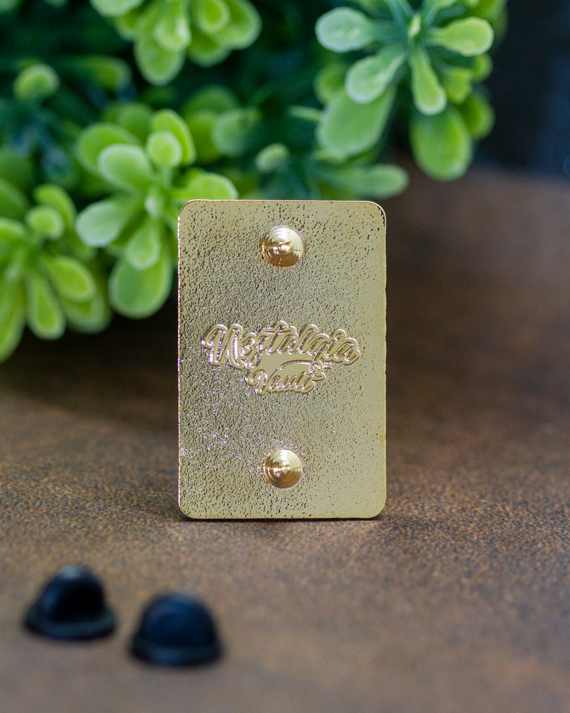 Gold Plated Pikachu Card Pin – Nostalgia Vault