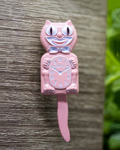 Kit-Cat Clock 3D Pin (Pink)